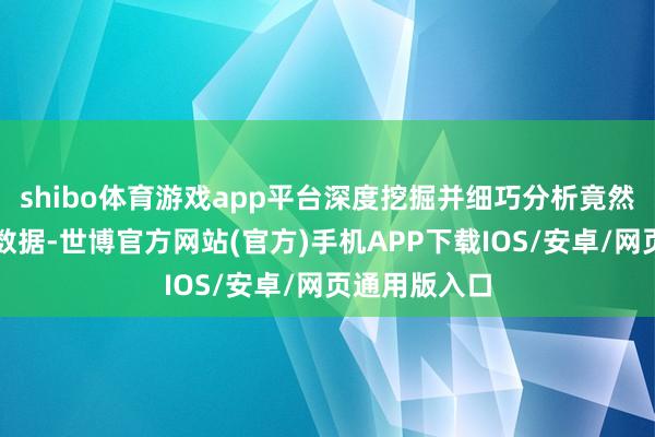 shibo体育游戏app平台深度挖掘并细巧分析竟然世界的临床数据-世博官方网站(官方)手机APP下载IOS/安卓/网页通用版入口