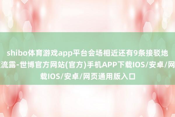 shibo体育游戏app平台会场相近还有9条接驳地铁的老例公交流露-世博官方网站(官方)手机APP下载IOS/安卓/网页通用版入口