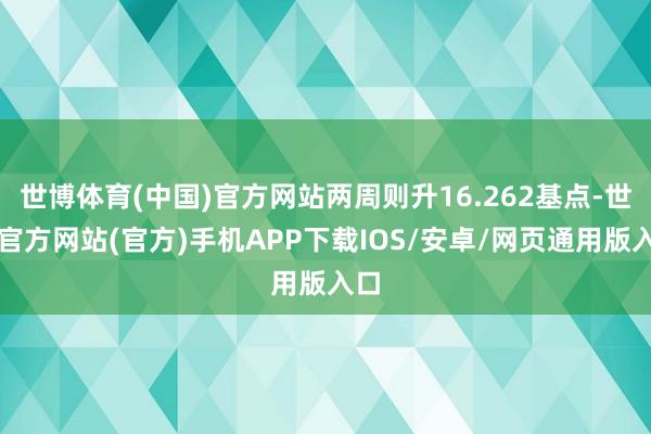 世博体育(中国)官方网站两周则升16.262基点-世博官方网站(官方)手机APP下载IOS/安卓/网页通用版入口
